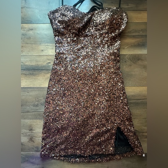 City Studio Sequin Mini Dress – Size 11/12 (NWT) ✨ - Picture 3 of 11
